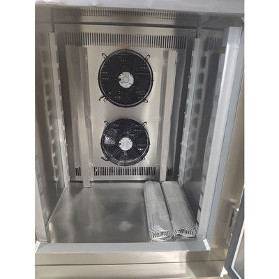 110V 60Hz 2400W 10 critica el enfriamiento comercial de la fan del congelador de ráfaga