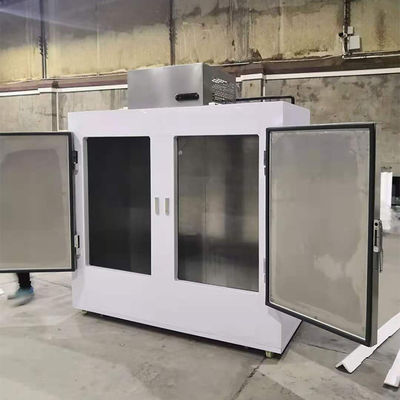 Las puertas de Digitaces 650L 2 hielo el enfriamiento directo del compartimiento -10℃ del almacenaje