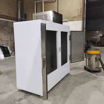 Las puertas de Digitaces 650L 2 hielo el enfriamiento directo del compartimiento -10℃ del almacenaje