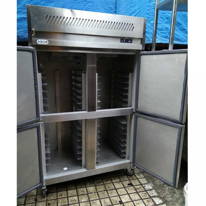 congelador comercial de acero inoxidable de r404a 1