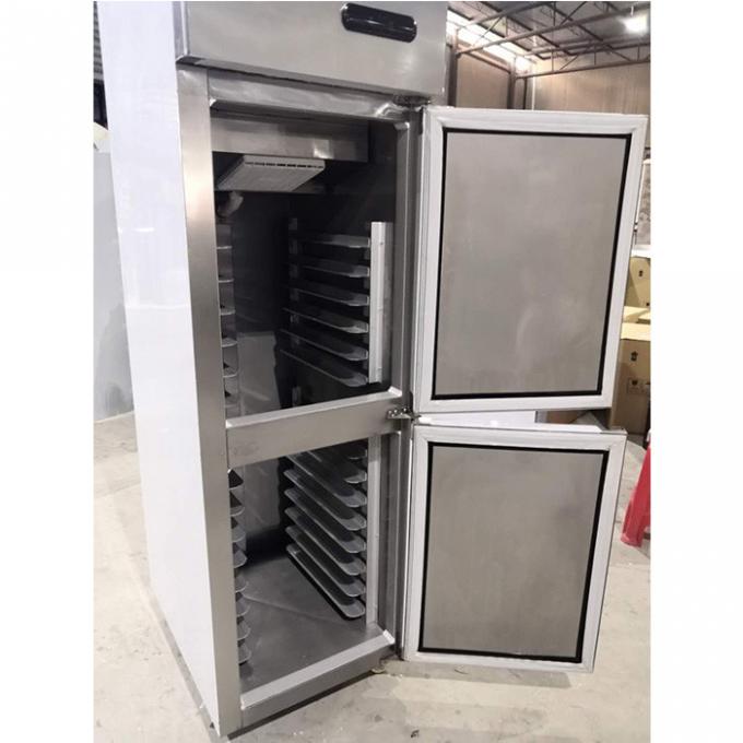 congelador comercial de acero inoxidable de r404a 2