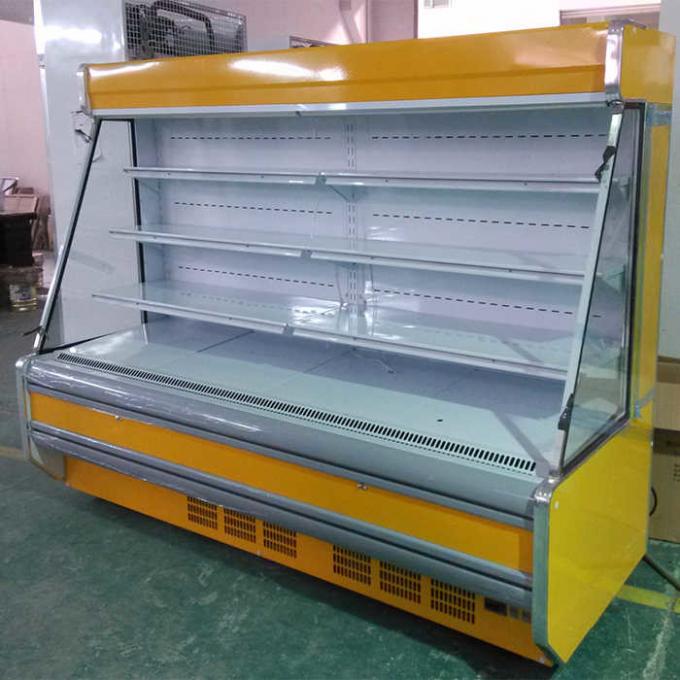 Refrigerador abierto comercial de la exhibición del CE 1850W para la verdura 2