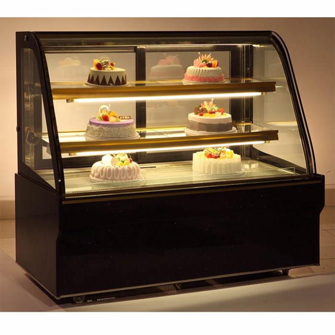 refrigerador de la exhibición de los pasteles 900W 0