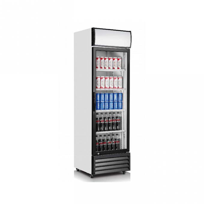 Refrigerador de cristal vertical de la puerta 360L de los CB solo para la bebida 1