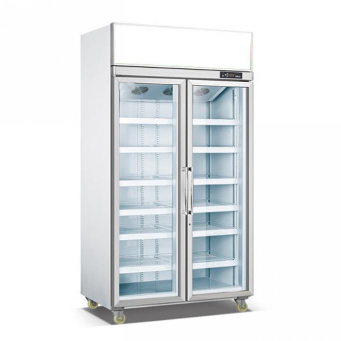 refrigerador de la exhibición del colmado 800L de 1200*700*2130m m 0