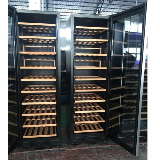 170 refrigerador comercial de la exhibición del vino de las botellas 450L 140w 0