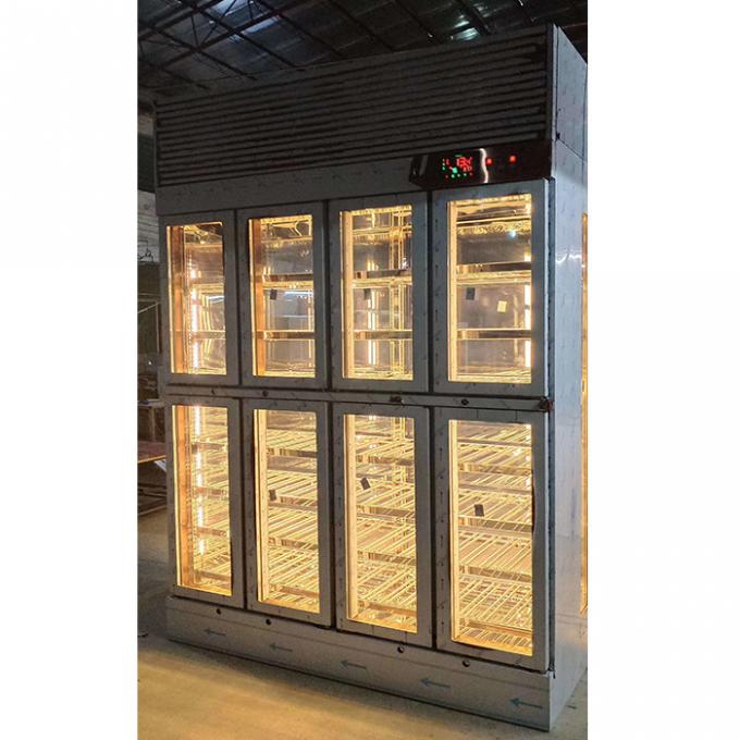 refrigerador vertical de la exhibición del vino del ODM de la puerta de oscilación 0